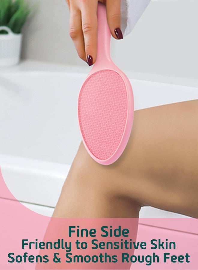 Sunivaca 2-Sided Glass Foot File Callus Remover Without Drain Stand (Pink) - Image 5